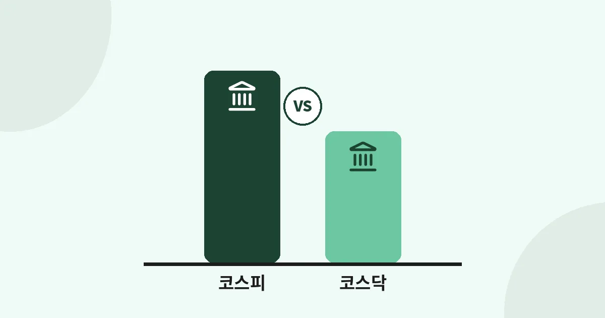 4. 코스피 코스닥 차이, 상장요건부터 변동성까지